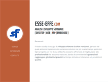 Tablet Screenshot of esse-effe.com